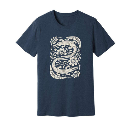 Floral Crocodiles T-Shirt - Rue Mentana