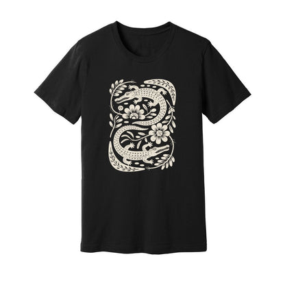 Floral Crocodiles T-Shirt - Rue Mentana