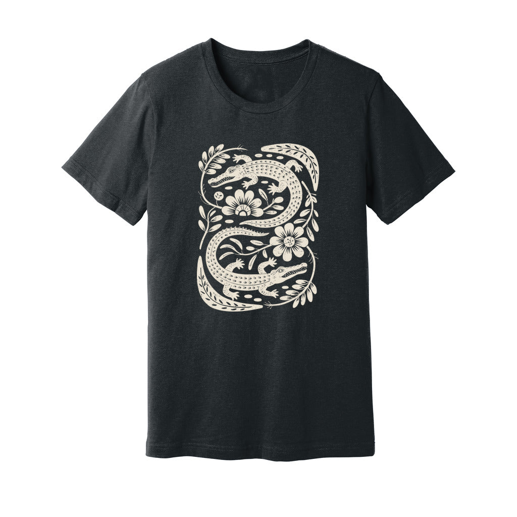 Floral Crocodiles T-Shirt - Rue Mentana