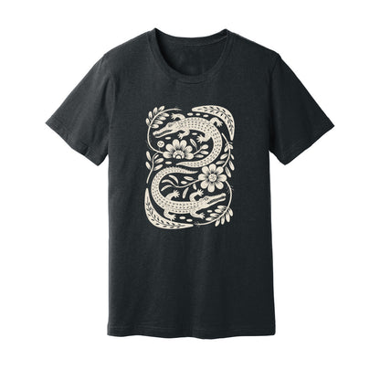 Floral Crocodiles T-Shirt - Rue Mentana