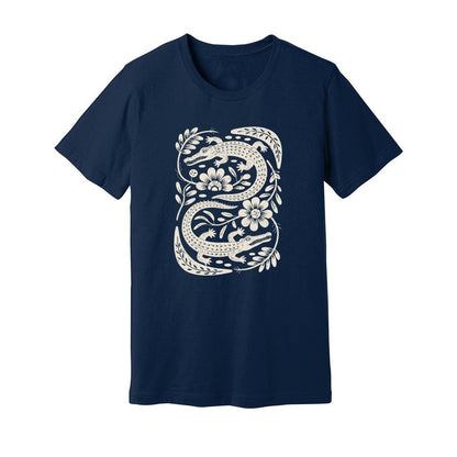 Floral Crocodiles T-Shirt - Rue Mentana