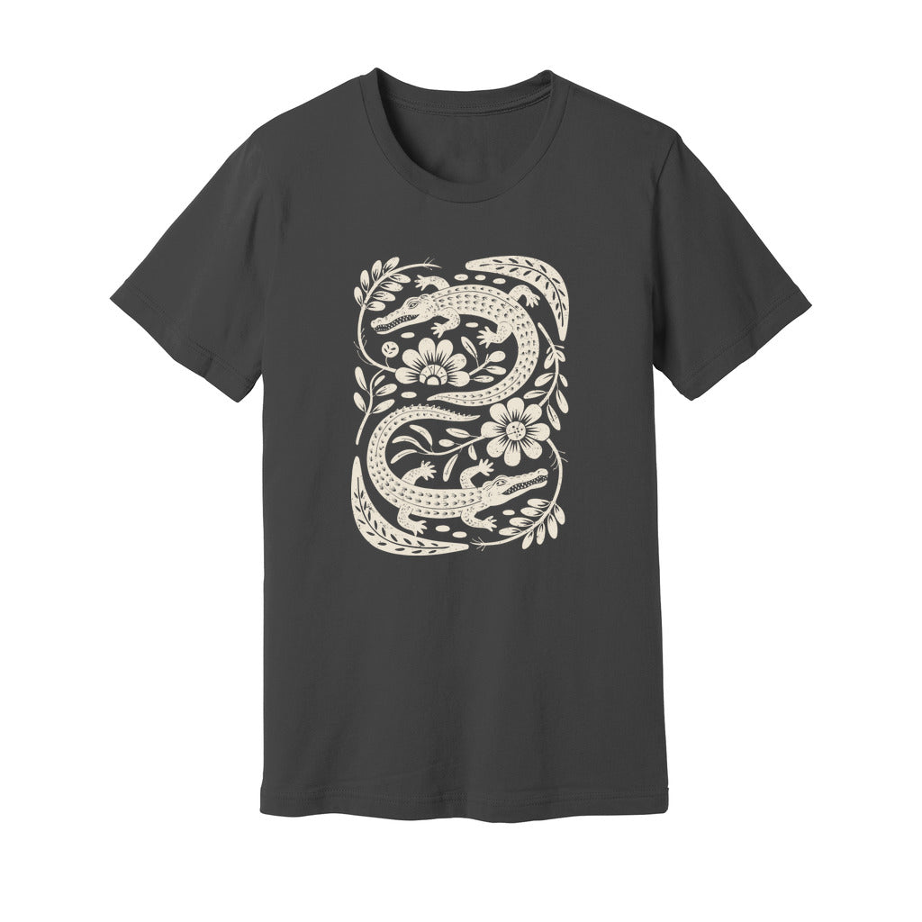 Floral Crocodiles T-Shirt - Rue Mentana