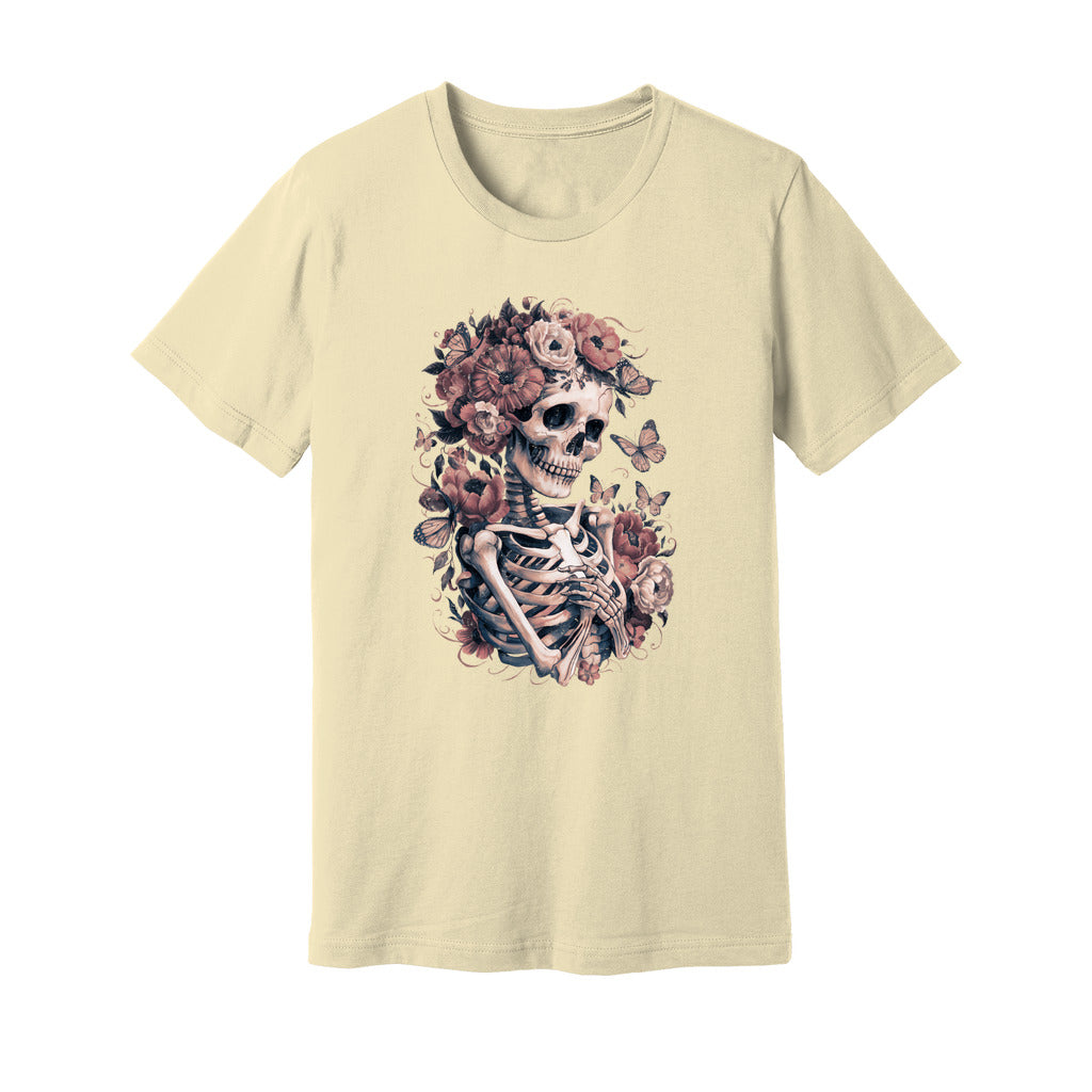 Skeleton Boho Floral T-Shirt - Rue Mentana