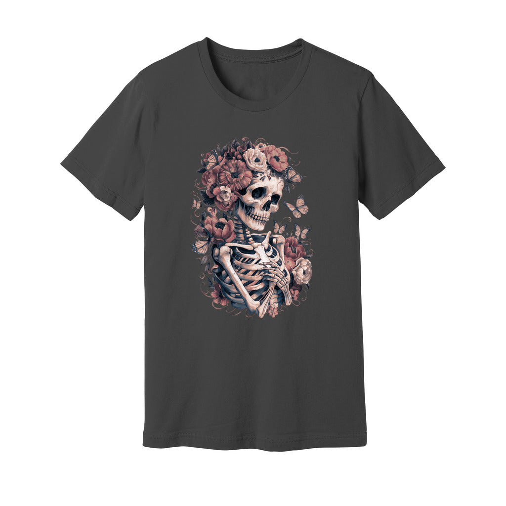Skeleton Boho Floral T-Shirt - Rue Mentana