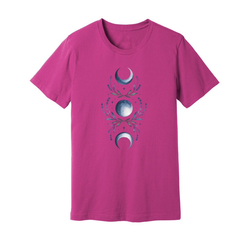 Moon Phases Lavender T-Shirt - Rue Mentana