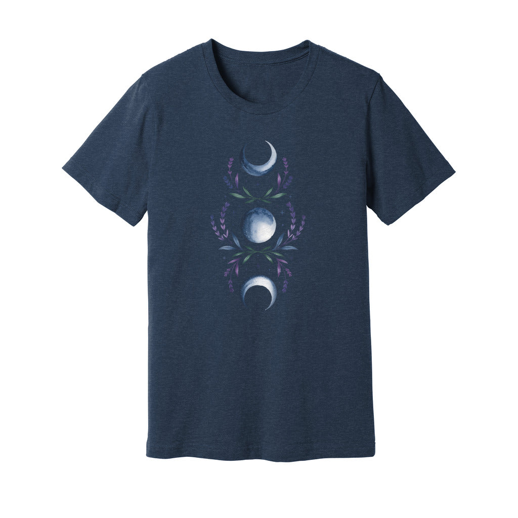 Moon Phases Lavender T-Shirt - Rue Mentana