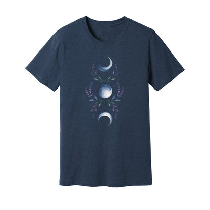 Moon Phases Lavender T-Shirt - Rue Mentana