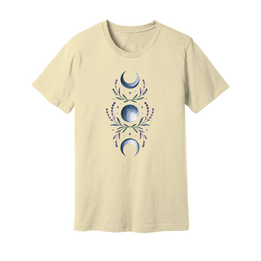 Moon Phases Lavender T-Shirt - Rue Mentana