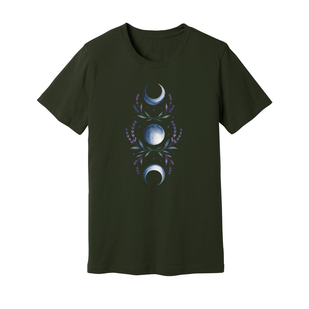 Moon Phases Lavender T-Shirt - Rue Mentana