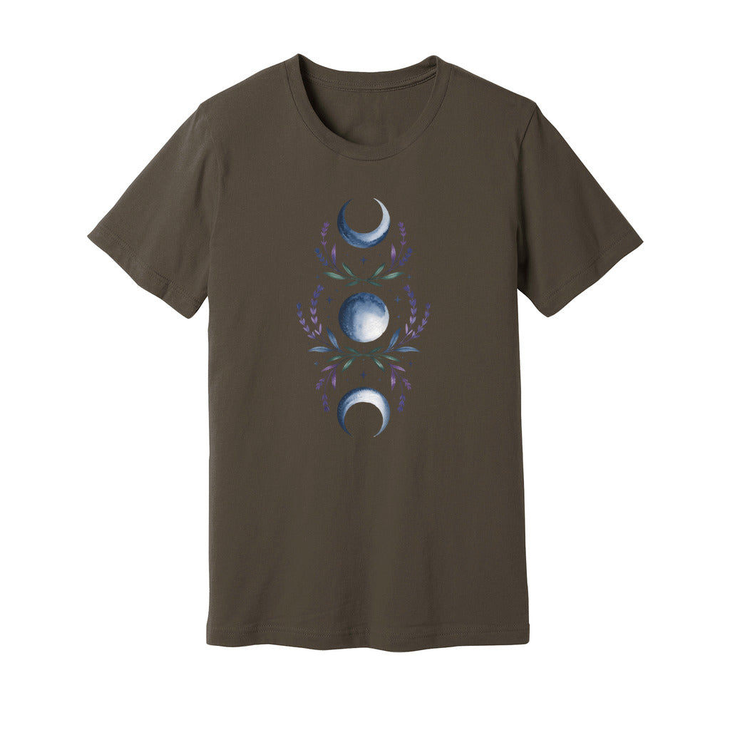 Moon Phases Lavender T-Shirt - Rue Mentana