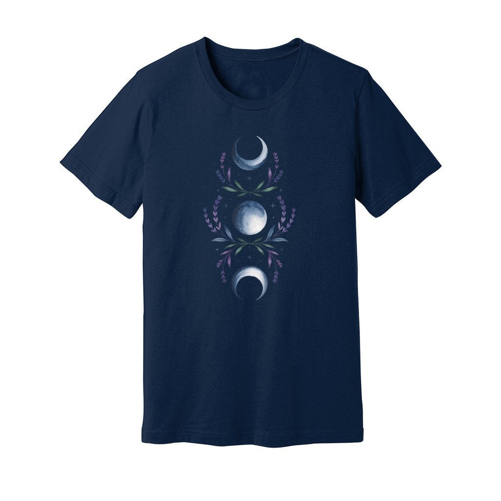 Moon Phases Lavender T-Shirt - Rue Mentana