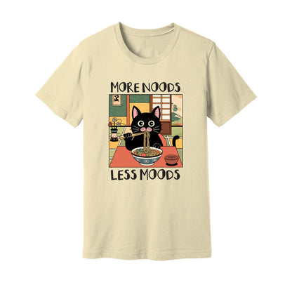 More Noods Less Moods T-Shirt - Rue Mentana