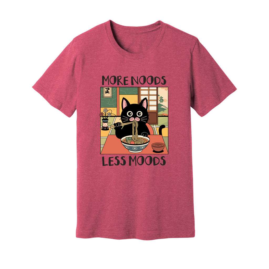 More Noods Less Moods T-Shirt - Rue Mentana