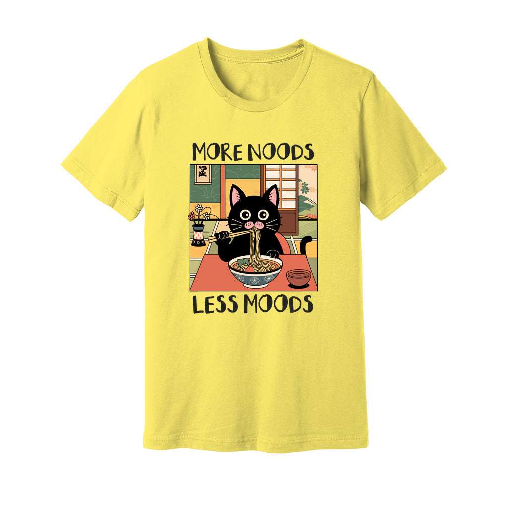 More Noods Less Moods T-Shirt - Rue Mentana