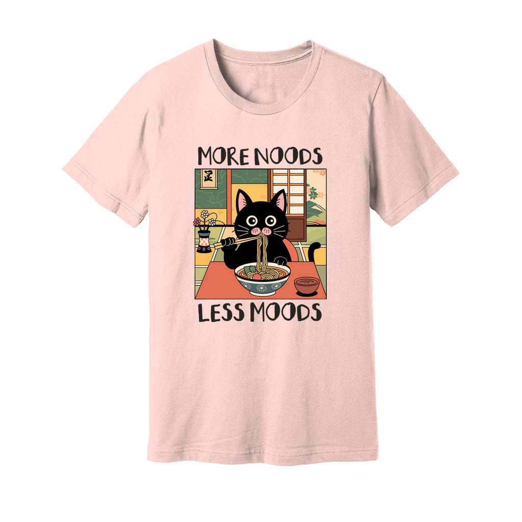 More Noods Less Moods T-Shirt - Rue Mentana