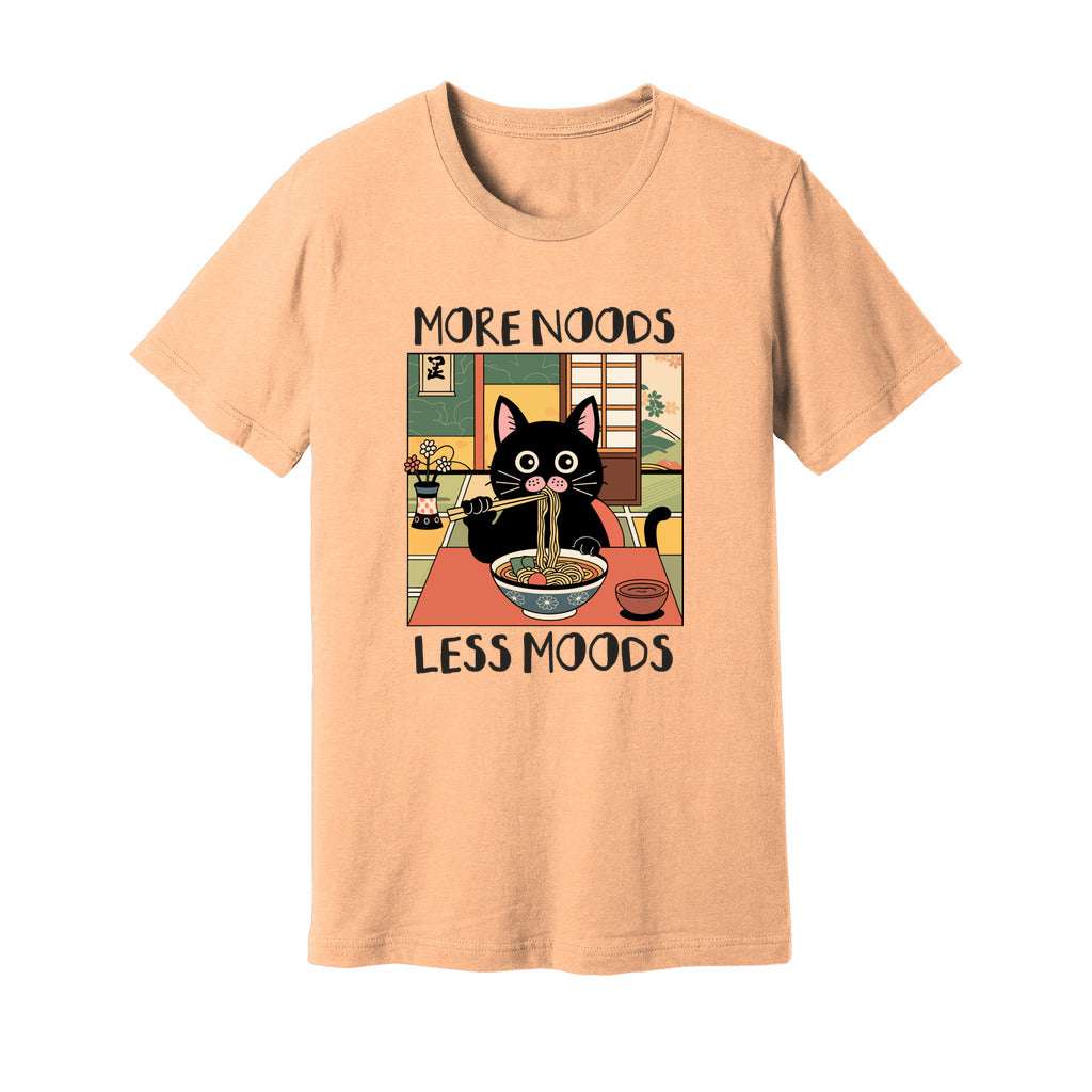 More Noods Less Moods T-Shirt - Rue Mentana
