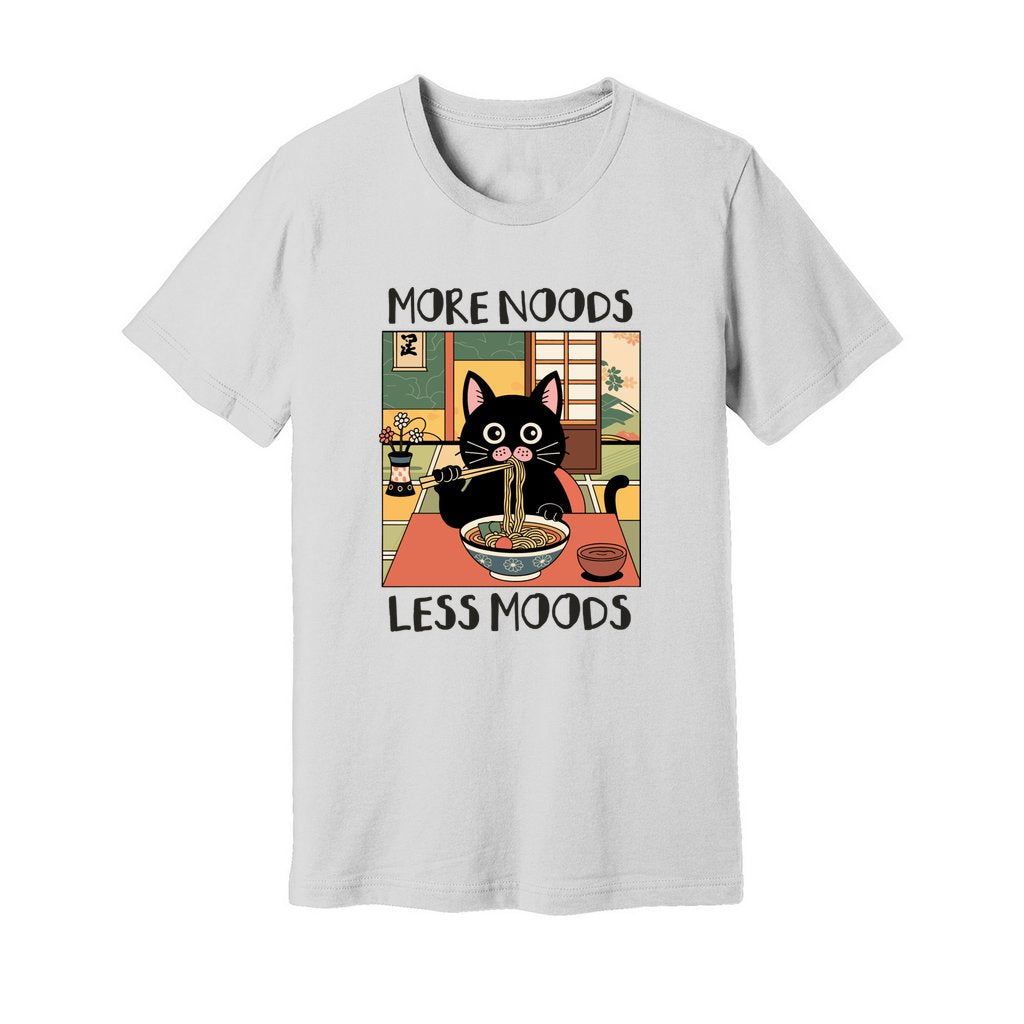 More Noods Less Moods T-Shirt - Rue Mentana