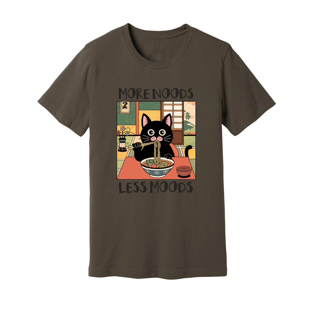 More Noods Less Moods T-Shirt - Rue Mentana