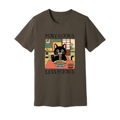More Noods Less Moods T-Shirt - Rue Mentana