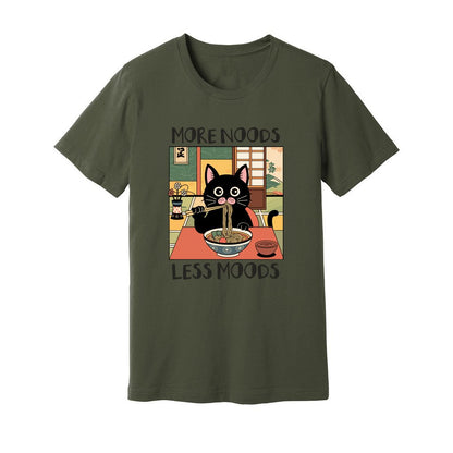More Noods Less Moods T-Shirt - Rue Mentana
