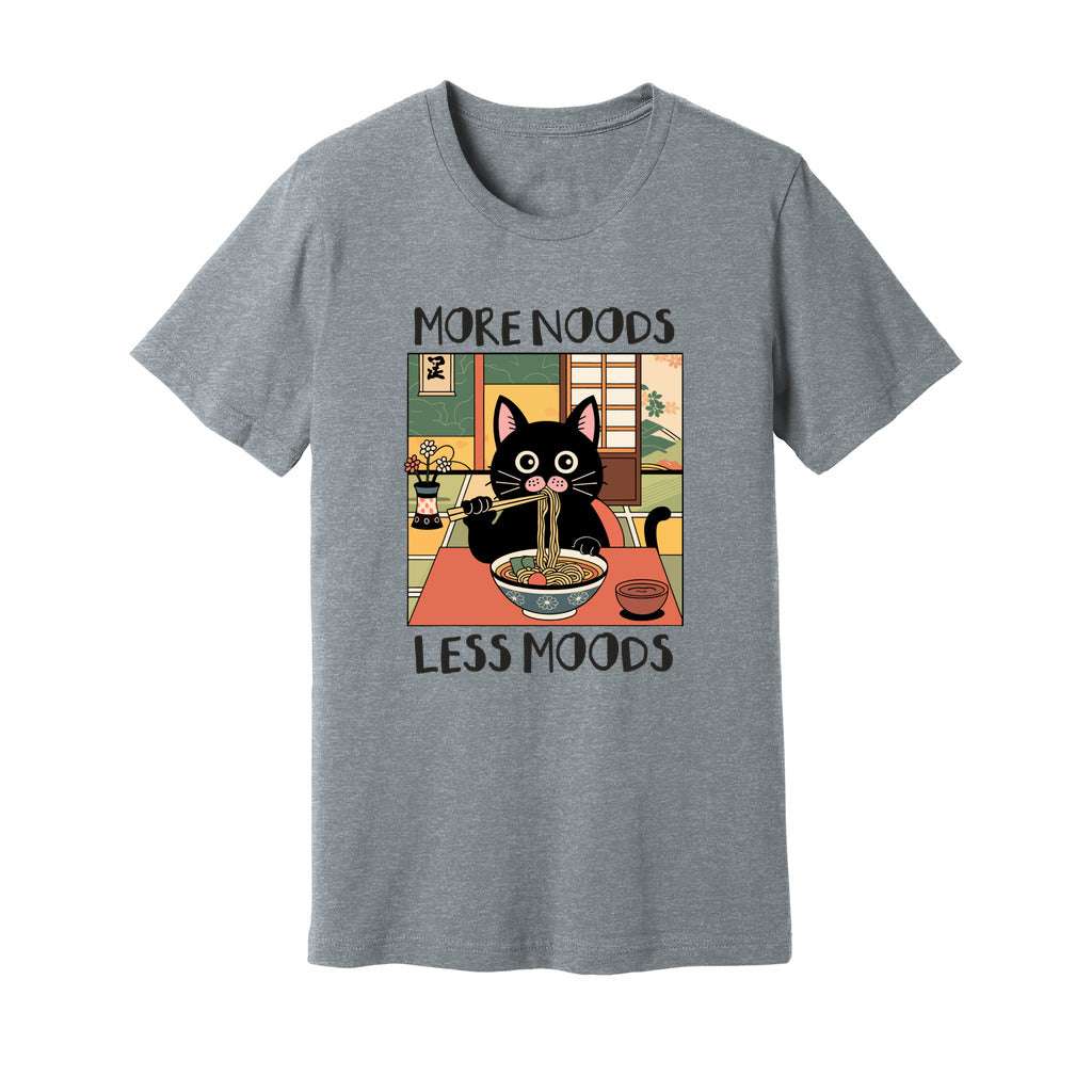 More Noods Less Moods T-Shirt - Rue Mentana