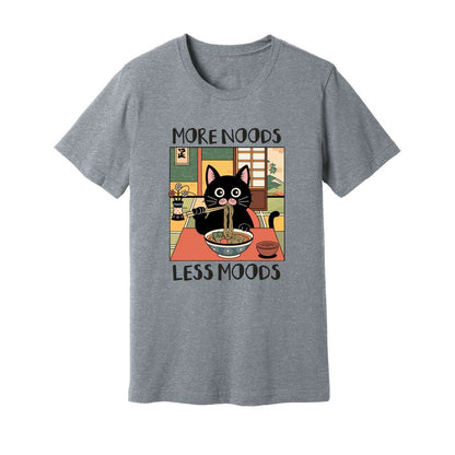 More Noods Less Moods T-Shirt - Rue Mentana