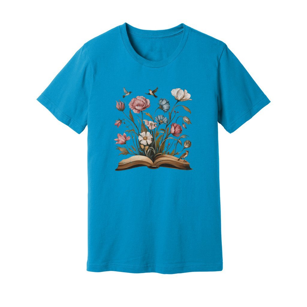 Book Floral T-Shirt - Rue Mentana