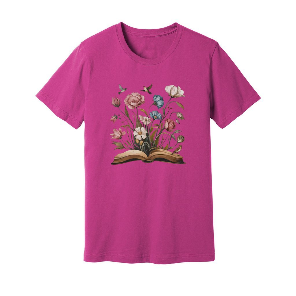 Book Floral T-Shirt - Rue Mentana