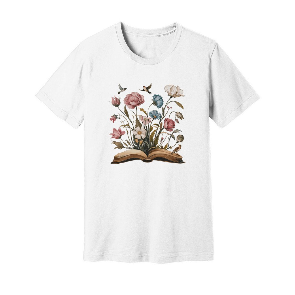 Book Floral T-Shirt - Rue Mentana