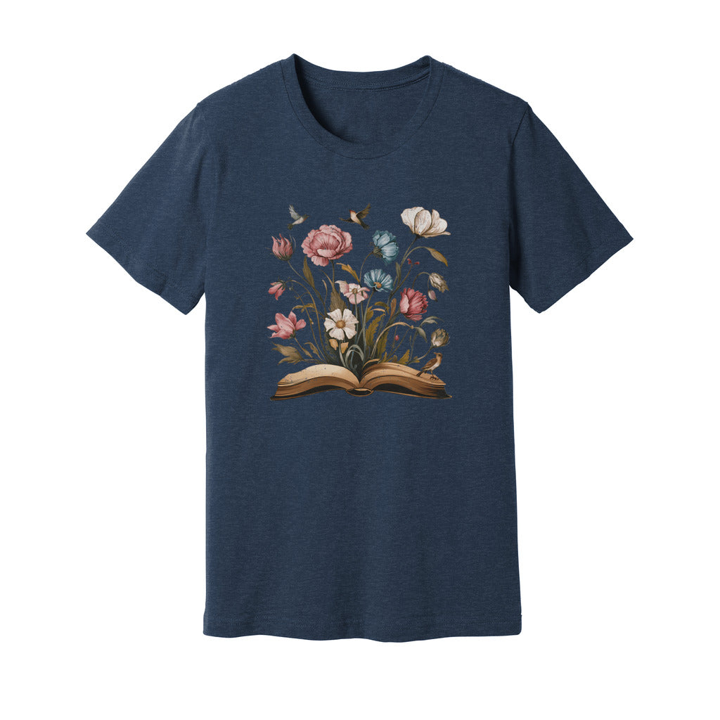 Book Floral T-Shirt - Rue Mentana