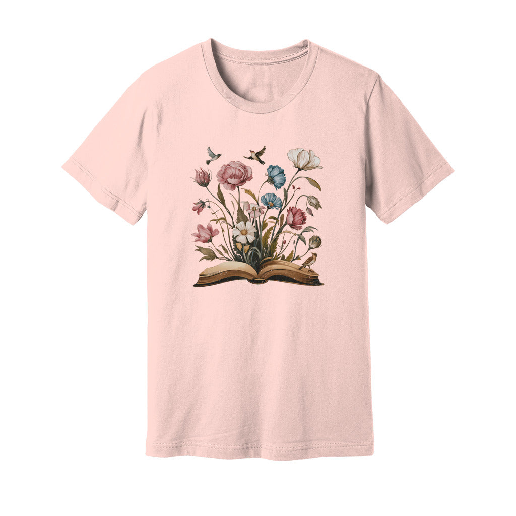Book Floral T-Shirt - Rue Mentana