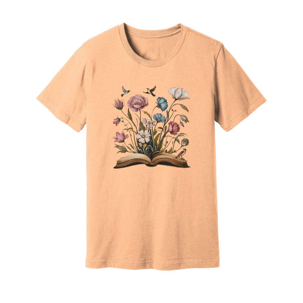 Book Floral T-Shirt - Rue Mentana