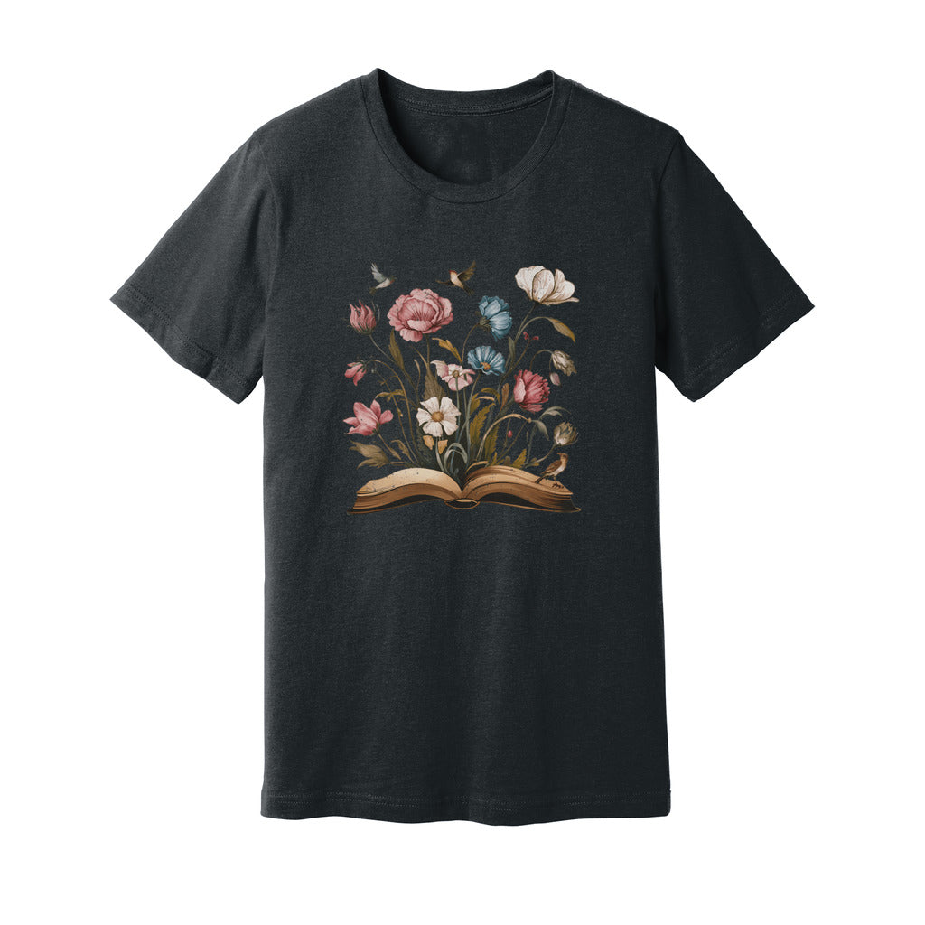 Book Floral T-Shirt - Rue Mentana