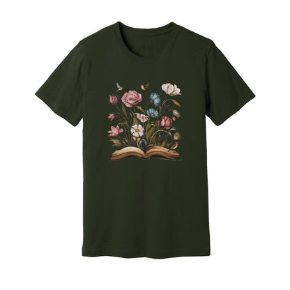 Book Floral T-Shirt - Rue Mentana