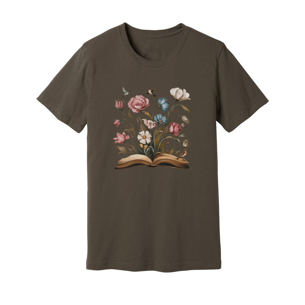 Book Floral T-Shirt - Rue Mentana