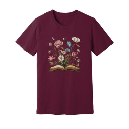 Book Floral T-Shirt - Rue Mentana