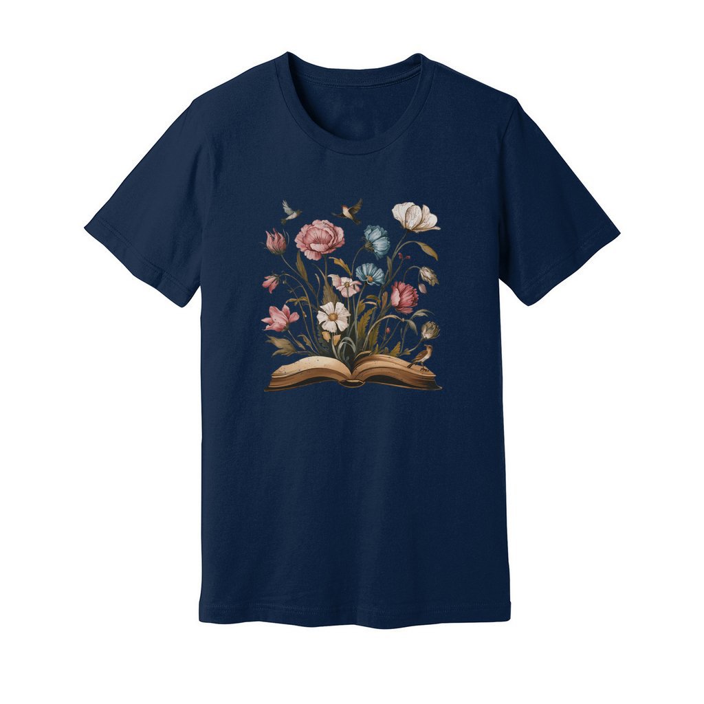 Book Floral T-Shirt - Rue Mentana