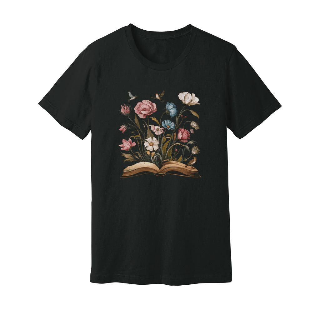Book Floral T-Shirt - Rue Mentana