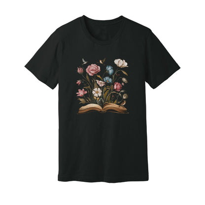 Book Floral T-Shirt - Rue Mentana