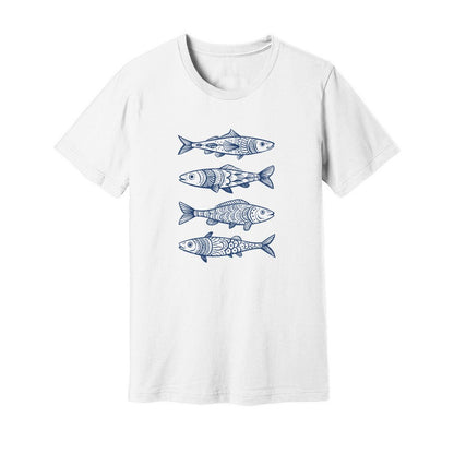 Boho Fish Pattern T-Shirt - Rue Mentana