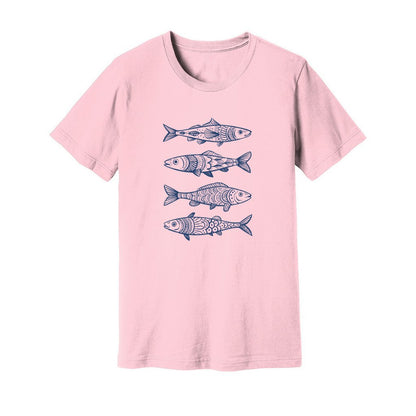 Boho Fish Pattern T-Shirt - Rue Mentana