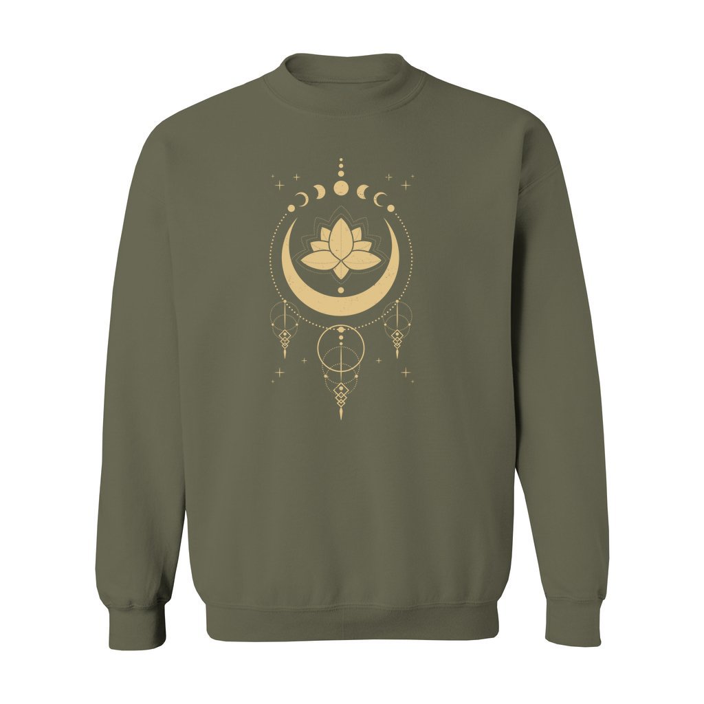 Mystical Moon Phase Sweatshirt - Rue Mentana