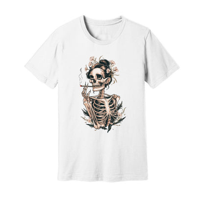 Sassy Skeleton Boho Floral T-Shirt - Rue Mentana