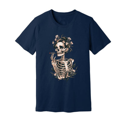 Sassy Skeleton Boho Floral T-Shirt - Rue Mentana
