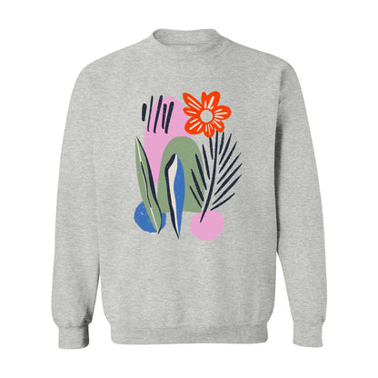 Minimal Floral Sweatshirt - Rue Mentana