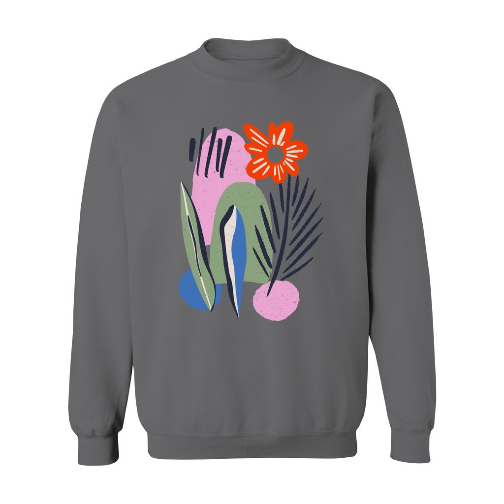 Minimal Floral Sweatshirt - Rue Mentana