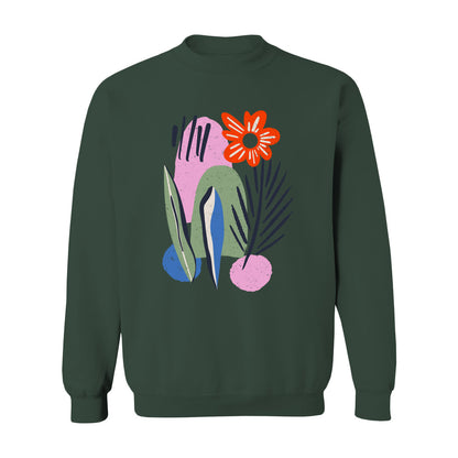 Minimal Floral Sweatshirt - Rue Mentana