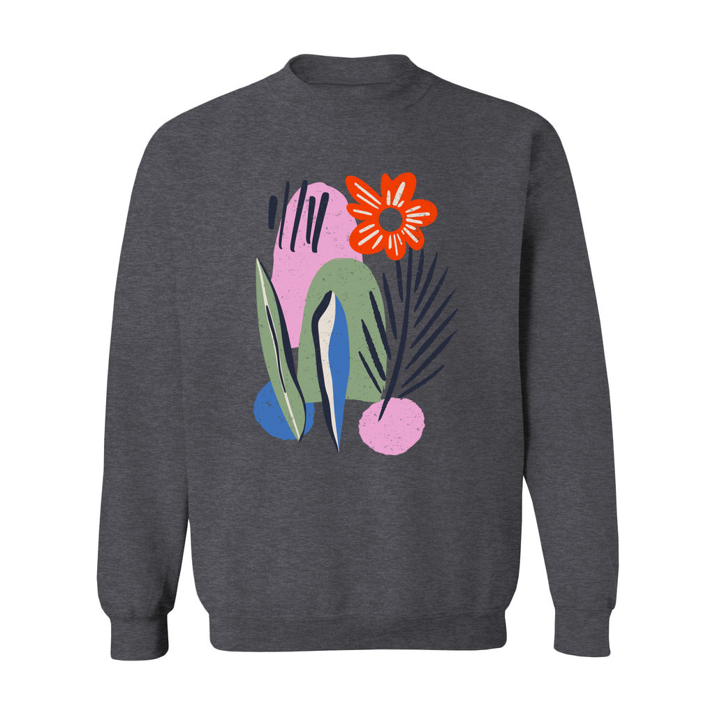 Minimal Floral Sweatshirt - Rue Mentana