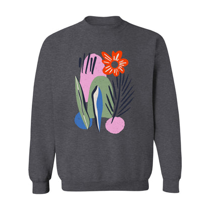 Minimal Floral Sweatshirt - Rue Mentana