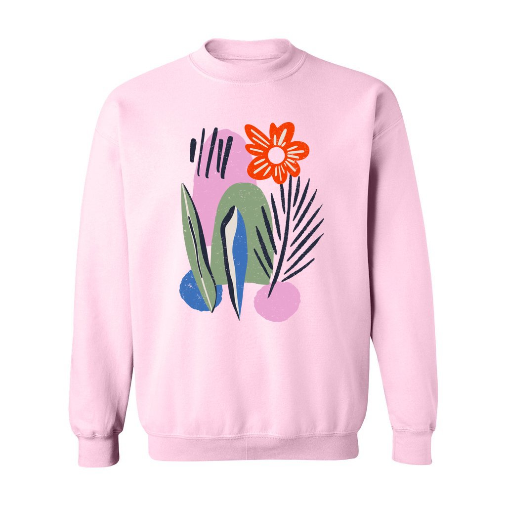 Minimal Floral Sweatshirt - Rue Mentana